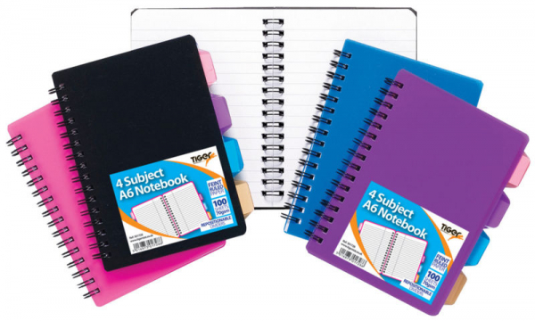 Subject Divider Notebooks